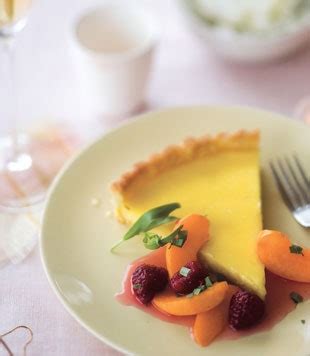 lemon-cream-tart-recipe-bon-apptit image