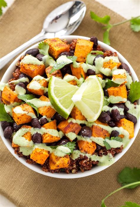 sweet-potato-and-black-bean-quinoa-bowls-spoonful image