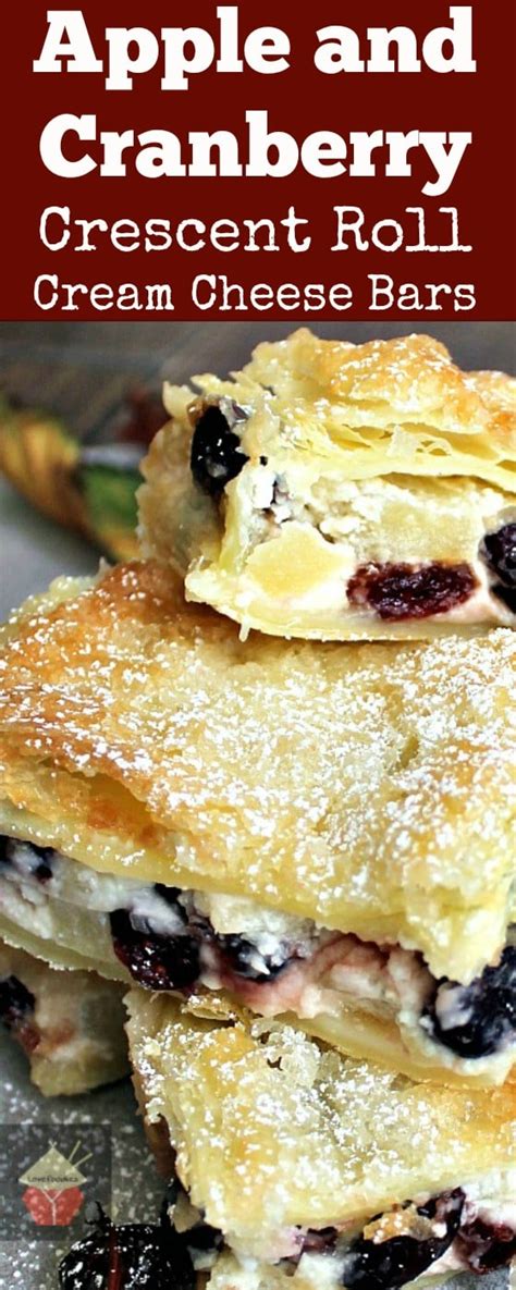 apple-and-cranberry-crescent-roll-cream-cheese-bars image