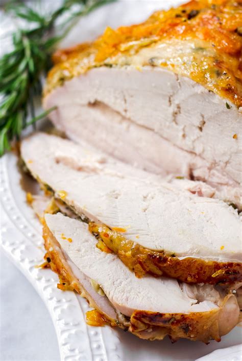 brined-roasted-turkey-breast-orange-glazed-cooking image