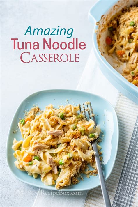 tuna-noodle-casserole-recipe-with-egg-noodles-best image