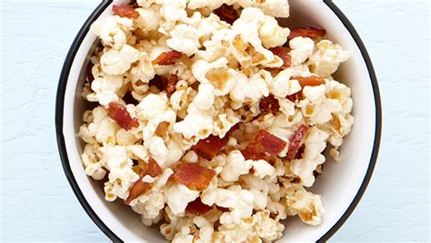 maple-bacon-popcorn-recipe-finecooking image