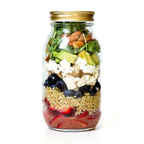 balsamic-chicken-berry-salad-with-quinoa-ambitious image