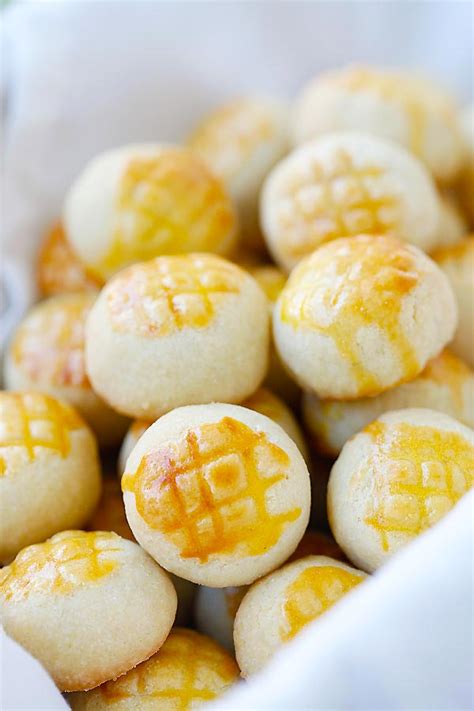 best-pineapple-cookies-pineapple-tarts-rasa-malaysia image