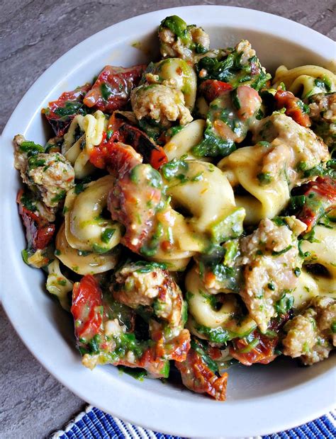 tortellini-alfredo-with-sausage-canadian-cooking image