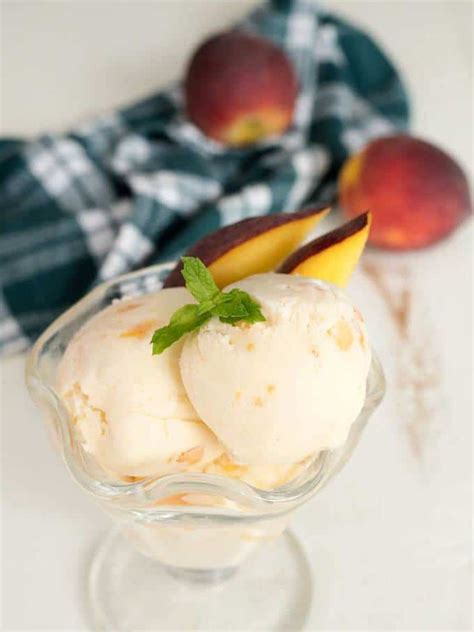no-egg-creamy-georgia-peach-ice-cream-pudge-factor image