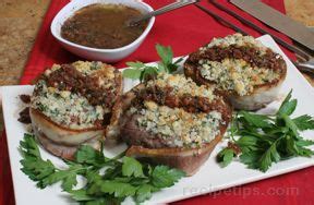 blue-cheese-crusted-steaks-with-red-wine-sauce image