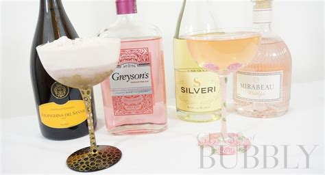 pink-gin-fizz-cocktails-glass-of-bubbly image