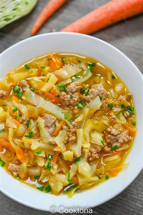 turkey-cabbage-soup-cooktoria image