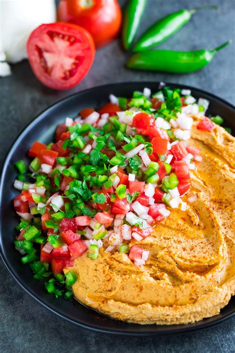 taco-hummus-with-homemade-pico-de-gallo-peas image