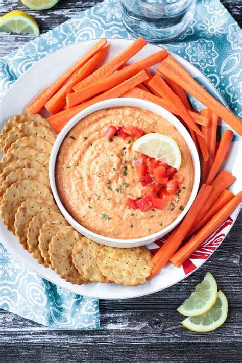 roasted-red-pepper-hummus-gluten-free-oil-free image