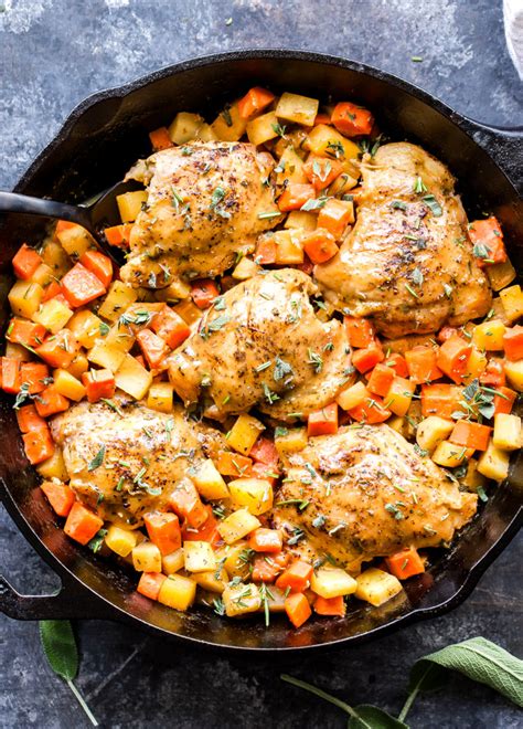 apricot-chicken-thighs-with-root-vegetables image