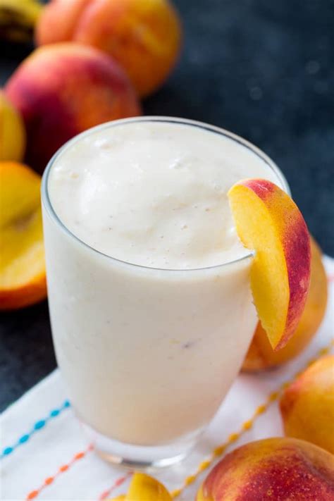 banana-peach-smoothie-skinny-southern image