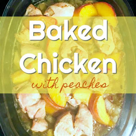 baked-chicken-with-peaches-the-spirited-thrifter image