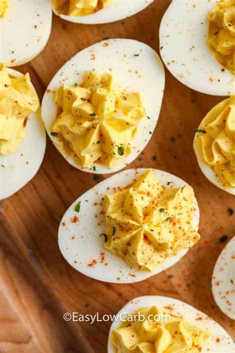 keto-deviled-eggs-super-simple-recipe-easy-low-carb image