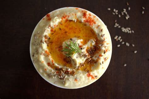 hummus-with-sesame-seeds-no-tahini-recipe-on image