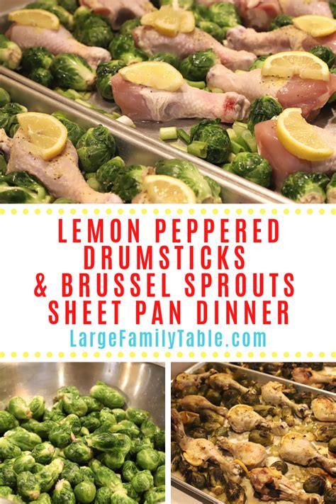lemon-pepper-drumsticks-sheet-pan-dinner-large image
