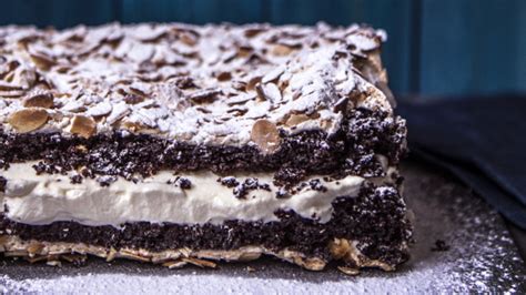 chocolate-meringue-cake-sortedfood image