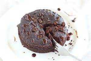buckwheat-flour-chocolate-cake-for-one-oil-free image