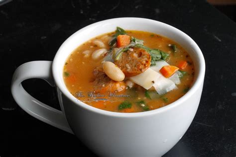tuscan-white-bean-sausage-spinach-soup-the image