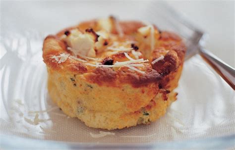 twice-baked-goats-cheese-souffles-with-chives-delia image