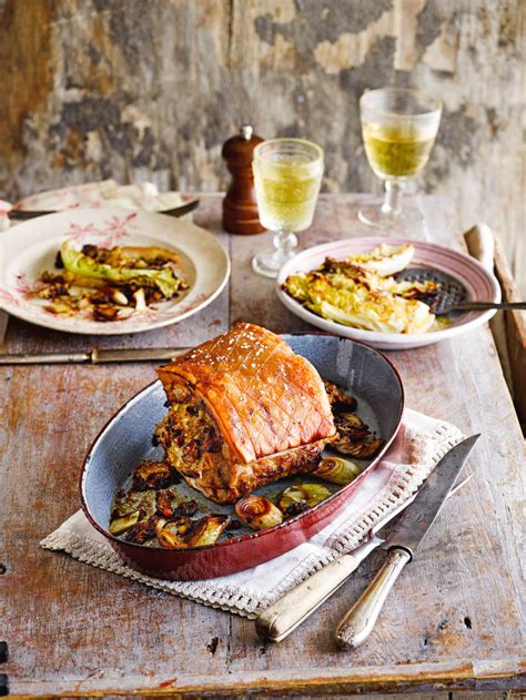 pork-with-apple-and-herb-stuffing-pork-recipes-jamie image