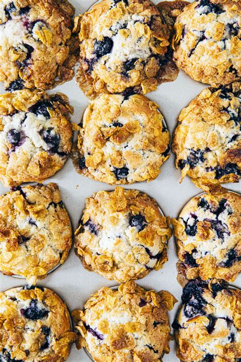 blueberry-cornflake-muffins-hummingbird-high image