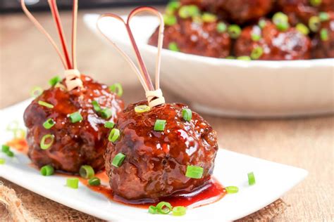 4-ingredient-appetizer-meatballs-recipe-the-spruce image