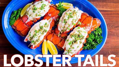 lobster-tails-recipe-with-garlic-lemon-butter image