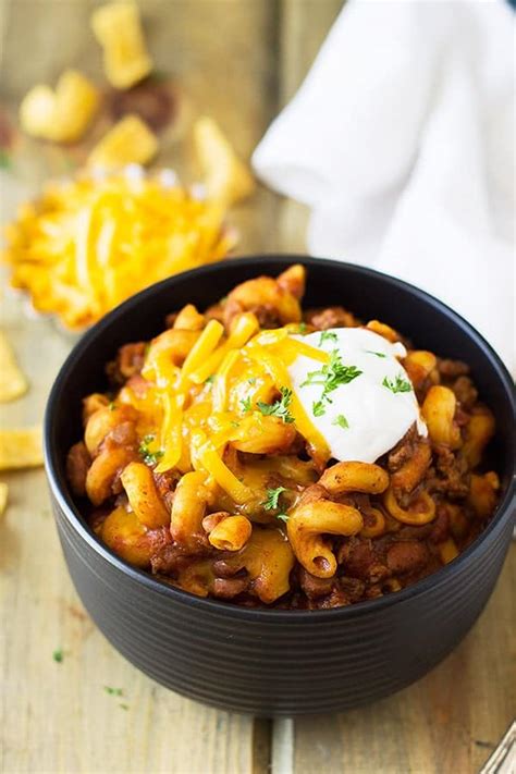 chili-mac-in-the-slow-cooker-countryside-cravings image