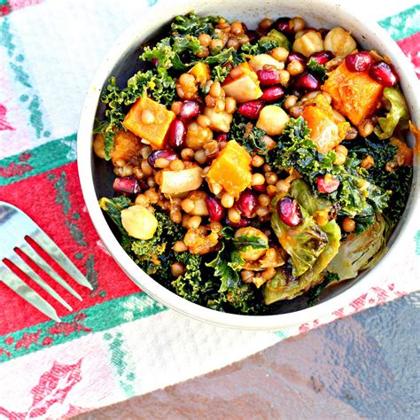 garlic-roasted-butternut-squash-and-kale-wheatberry image
