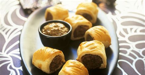 filo-pastry-sausage-rolls-recipe-eat-smarter-usa image