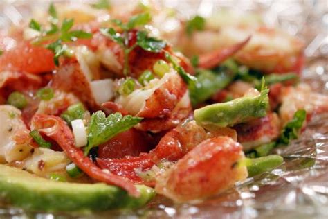 lobster-and-grapefruit-salad-recipes-cooking-channel image