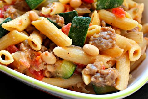 sausage-zucchini-and-penne-the-complete-savorist image