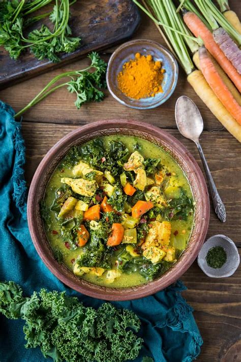 immunity-boosting-turmeric-chicken-soup-the-roasted image