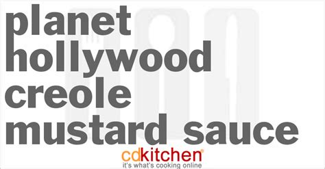 planet-hollywood-creole-mustard-sauce image