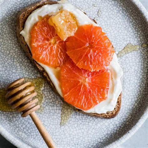 honey-orange-ricotta-toast-snixy-kitchen image