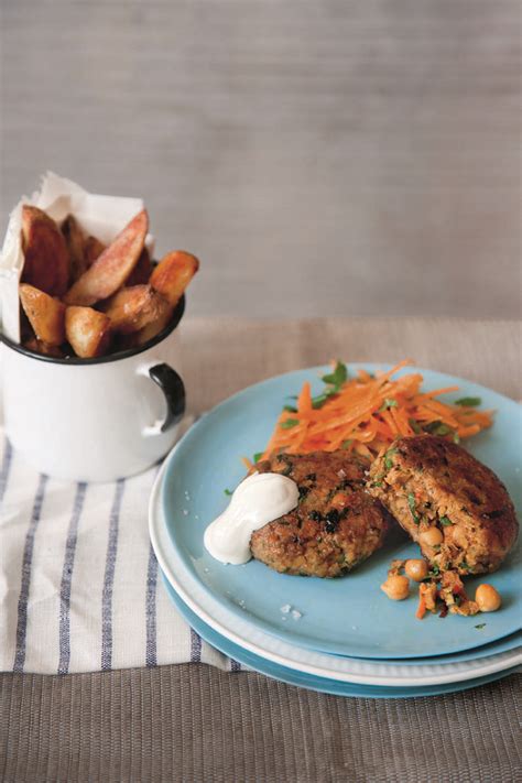 moroccan-lamb-chickpea-and-carrot-burgers image