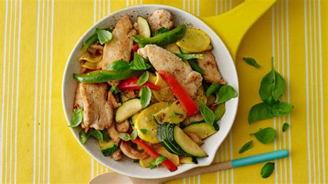chicken-and-pepper-stir-fry-with-basil-parade image