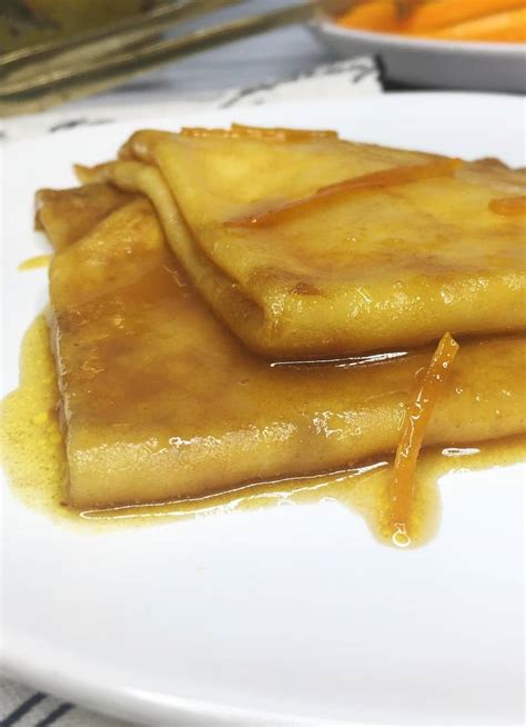 crepes-suzette-flambe-with-grand-marnier-baking image