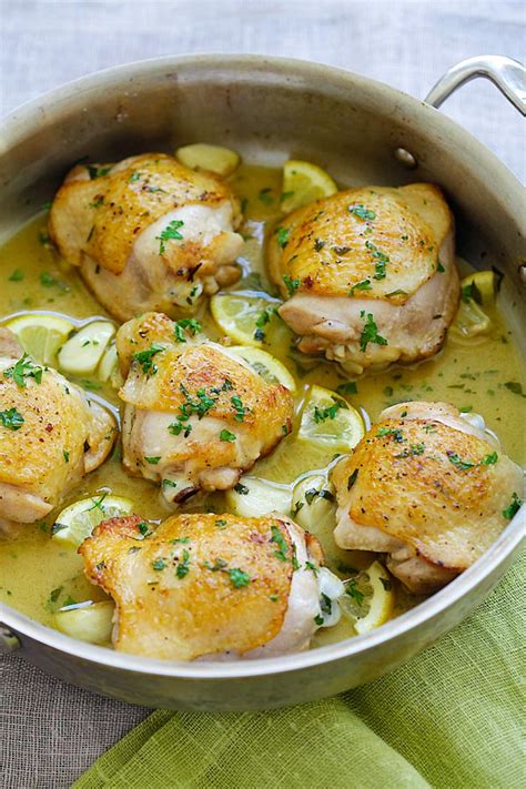 skillet-lemon-chicken-the-easiest-recipe-rasa image