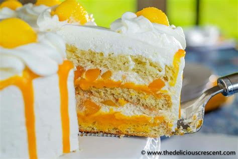 mango-cake-with-whipped-cream-the-delicious image