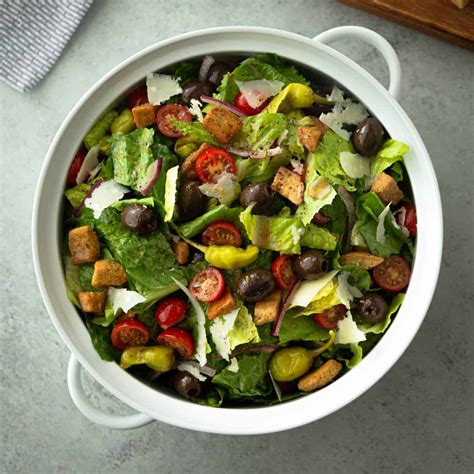 italian-house-salad-with-parmesan-and-croutons image