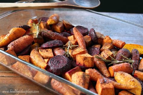 maple-balsamic-roasted-winter-vegetables-healthy image