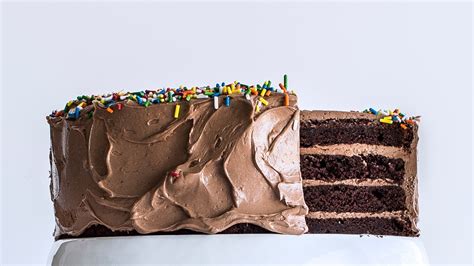four-layer-chocolate-birthday-cake-with-milk-chocolate image