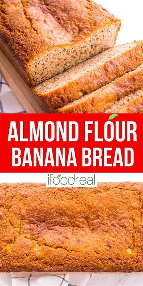 almond-flour-banana-bread-ifoodrealcom image