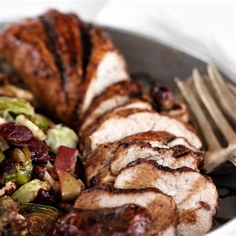 balsamic-sheet-pan-pork-tenderloin-and-brussels-sprouts image