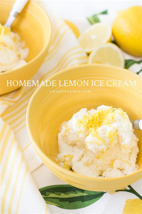 homemade-lemon-ice-cream-recipe-on-sutton-place image
