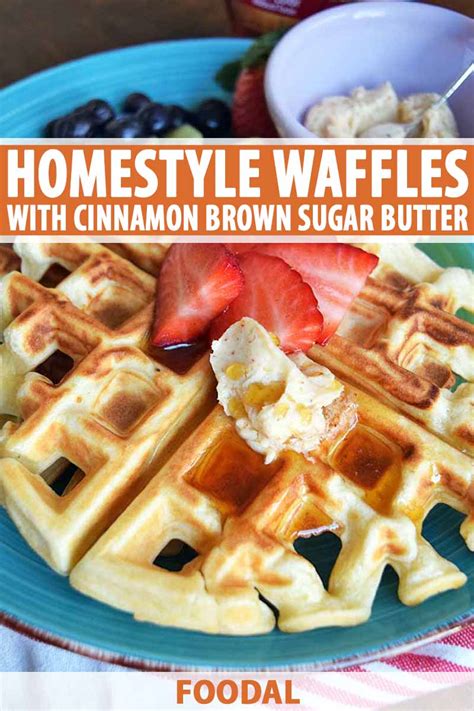 crispy-homestyle-waffles-with-cinnamon-brown-sugar image