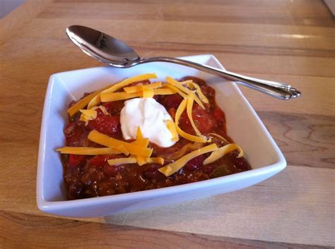 homemade-chili-recipe-with-ground-beef-and-kidney image